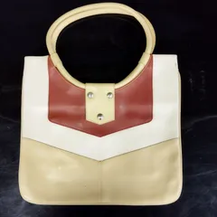 【D10112】フルラ 　レザー トートバッグ　ハンドバッグ