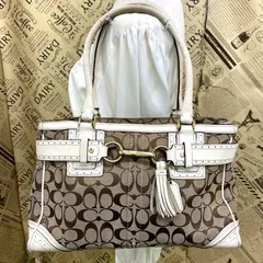 コーチ ハンド トートバッグ シグネチャー ビジネス 旅行 FZ205