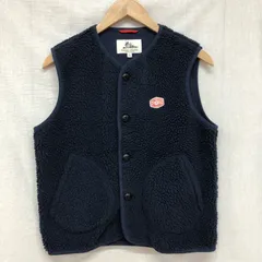 Vincent et Mireille バンソンエミレイユ ノーカラーボアフリースベスト 36 S-M相当