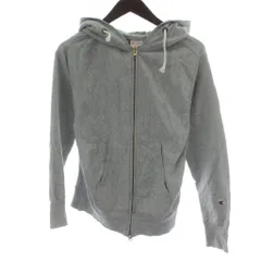 チャンピオン CHAMPION リバースウィーブ フルジップ パーカー フード ロゴ M グレー /KW ■GY58