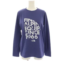 ザノースフェイス THE NORTH FACE ロングスリーブファインアルパインエクイップメントティー L/S Fine Alpine Equipment Tee Tシャツ カットソー 長袖 M 青 ブルー NTW82389 /HN