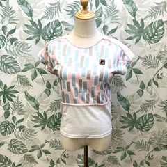 GR1369 FILA テニスウェア ゲームシャツ レディース S ピンク