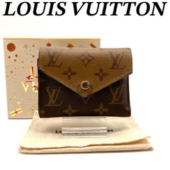 ルイヴィトン ポルトフォイユ ヴィクトリーヌ 三つ折り財布 美品 71222