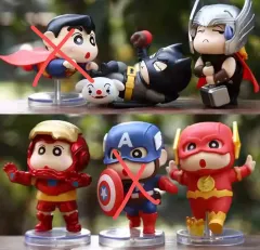 MARVEL クレヨンしんちゃん フィギュア