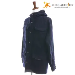 ■ SIERRA DESIGNS シエラデザインズ ウールマウンテン パーカー ジャケット アウター ファスナー ポケット フード メンズ XL ネイビー