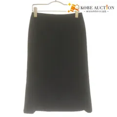 ■ BURBERRY BLUE LABEL バーバリー ブルーレーベル スカート ボトムス 無地 レディース 36 ブラック