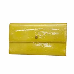 ルイ・ヴィトン(Louis Vuitton) ルイ・ヴィトン 長財布 ヴェルニ ポルトトレゾールインターナショナル M91163 ベージュレディース