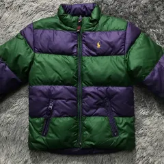 キッズ 6 ポロ (POLO) ラルフローレン リバーシブル ダウン アウター