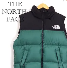 THE NORTH FACE ザノースフェイス ヌプシベスト Lサイズ ND92338 ダウン グリーン メンズ ファッション