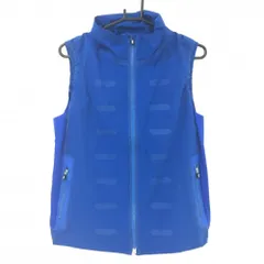 【極美品】パーリーゲイツゴルフ　エアーダウンベスト　サイドロゴ　M 美品】パーリーゲイツ エアーダウンベスト 黒 サイドロゴ レディース 1