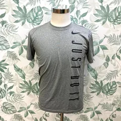 GR1362 ナイキTシャツ JUST DO IT メンズ M グレー