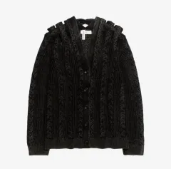 グレンマーティンズ H&M ケーブルニット カーディガン L