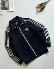 アディダス ヨーロッパ トラック ジャージ ネイビー