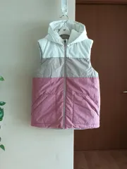 リバーシブル ダウン ベスト レディース