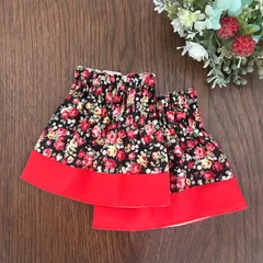 【ハンドメイド】リバーシブルアームカバー　腕ぬき