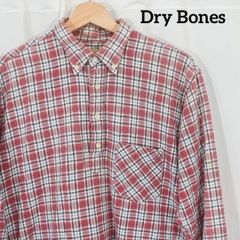 Dry Bones チェック柄 ボタンダウンシャツ サイズ40 - メルカリ