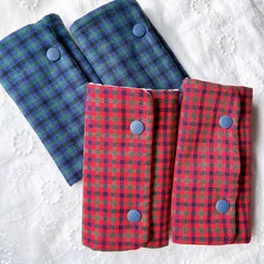 赤チェック 青チェック ♪ サッキングパッド