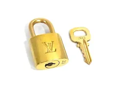 ■美品■ LOUIS VUITTON ルイヴィトン カデナ 南京錠 パドロック 303 ゴールド系 DJ8136