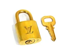 ■美品■ LOUIS VUITTON ルイヴィトン カデナ 南京錠 パドロック 304 鍵 キー ゴールド系 DJ9465