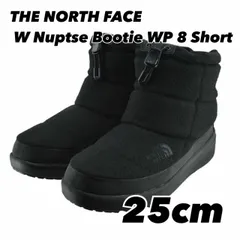 THE NORTH FACEW Nuptse Bootie WP 8 Short ノースフェイス ヌプシ ブーティ ウォータープルーフ 8 ショートTNFブラック NFW52273 25cm