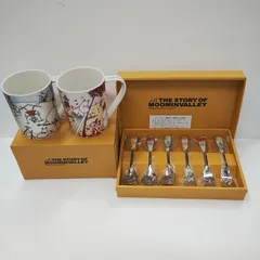 A8120 ムーミン フォーシーズン マグ 2個セット、スプーン＆フォーク 6本セット 計2点セット