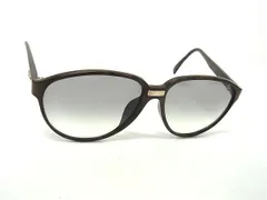 ChristianDior クリスチャンディオール 2352A 91 60□14 サングラス メガネ 眼鏡 レディース メンズ ブラウン系 DL0693