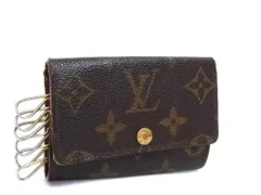 LOUIS VUITTON ルイヴィトン M62630 モノグラム ミュルティクレ6 6連 キーケース 鍵入れ レディース メンズ ブラウン系 DL1382
