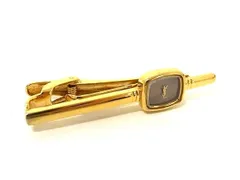 ■美品■ SAINT LAURENT サンローラン タイピン タイクリップ アクセサリー 紳士 ビジネス メンズ ゴールド系 DL3091のサムネイル