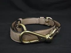 ■美品■ COACH コーチ レザー バッグ用 ショルダーストラップ 斜め掛け 肩掛け レディース ベージュ系 DL1952