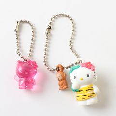 激レア/当時物】ハローキティ マスコット付きフィギュアキーホルダー