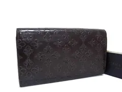 ■美品■ PATRICK COX パトリックコックス レザー 二つ折り 長財布 札入れ 小銭入れ カード入れ ブラウン系 DL3509のサムネイル