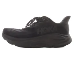 ホカオネオネ HOKA ONE ONE M CLIFTON 10 X-WIDE スニーカー 26cm 黒