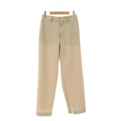 B&Y ユナイテッドアローズ BEAUTY&YOUTH ビューティー&ユース ポリエステル バックゴムストレートパンツ S ベージュ /DF ■OS