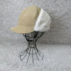 【新品 未使用  キッズ ボーイズ 】2WAYコーデュロイ ドッグイヤーキャップ