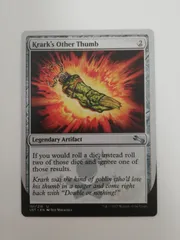 Krark’s Other Thumb Unsanctioned 英語