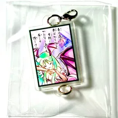 カプコン カプコンストア カプコンファイティング 百人一首 連結 アクリルチャーム ヴァンパイア モリガン