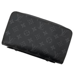 【中古】LOUIS VUITTON | ルイ・ヴィトン ジッピーXL モノグラム エクリプス ラウンドファスナー長財布 M61698 ブラック【尾張小牧店】