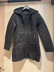 S 85) オドリ ぬいぐるみファー ダウン 軽量ダウンジャケット 軽くて暖かいレディース軽量ロングダウンジャケット