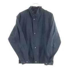 BURBERRY GOLF (バーバリーゴルフ) ワンポイントロゴ 刺繍 ジップアップ ジャケット スイングトップ ブラック BFP30-006-09