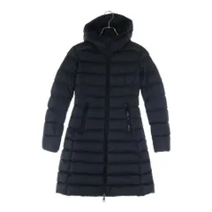MONCLER (モンクレール) 18AW TALEVE タレヴ アームロゴワッペン ロングダウンジャケット ブラック D20934936285 54155 レディース