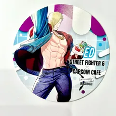 カプコン カプコンカフェ カフェ 特典 コースター ストリートファイター6 スト6 エド