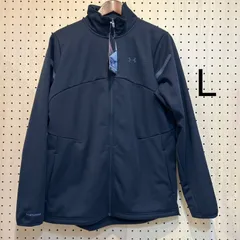 メンズウインターニット 3レイヤー ジャケット Lブラック（6007394）