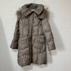 自由区　ダウン　ロングコート