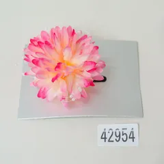 髪飾り ピンク 女児 女性 花 パッチン留め 着物 浴衣 NO42954