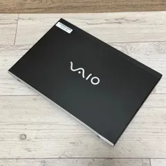 VAIO/SONY/カメラSSD/Windows11/黒/ノートパソコン/8GB Office付き 即納 初心者にも 届いてすぐ使えます◎ マウスはおまけ♪ K464-B