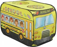 cocoriko キッズテント ワンタッチ 収納袋付き ボールプール プレイハウス 折りたたみ 子供用テント 室内 (スクールバス,  子供用標準サイズ)