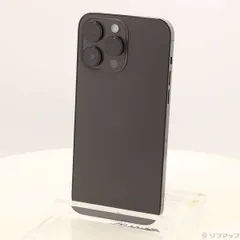 〔中古品〕 iPhone14 Pro Max 128GB スペースブラック MQ963J／A SIMフリー 〔ネットワーク利用制限▲〕【377】