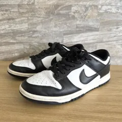 NIKE ナイキ ダンク ロー レトロ  DUNK LOW RETRO パンダ 26ｃｍ スニーカー DD1391-100 メンズ 中古