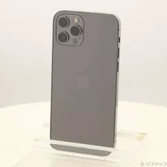 〔中古品〕 iPhone12 Pro 256GB グラファイト MGM93J／A SIMフリー【297】