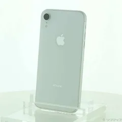 〔中古品〕 iPhoneXR 64GB ホワイト MT032J／A SIMフリー【276】